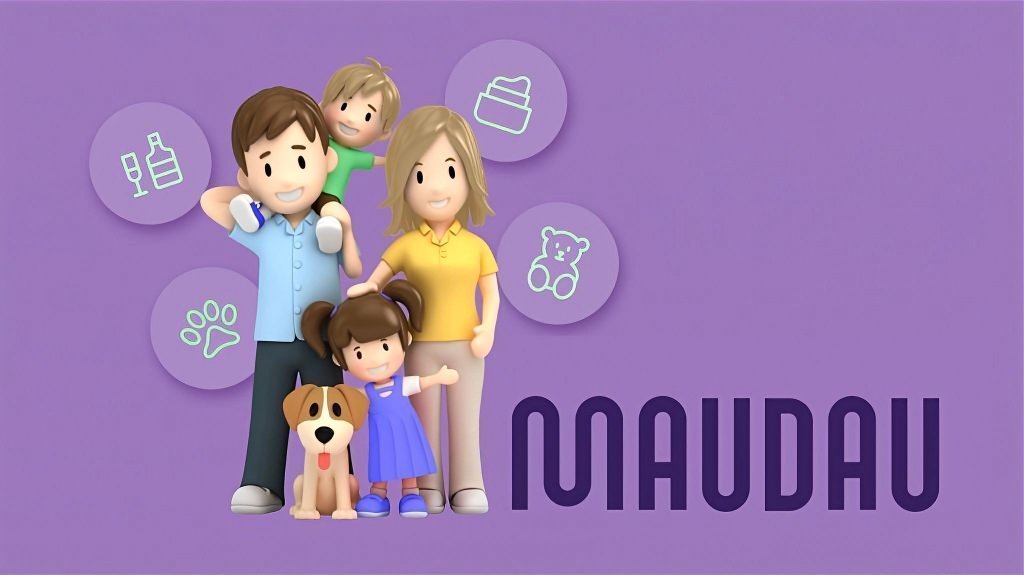 Фірмове пакування та коробки замовлень онлайн-маркету MAUDAU